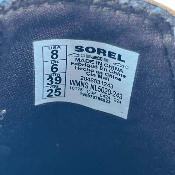 Sorel Brown Suede Ankle Boots | Size 8 Classic Booties - Picture 6 of 6